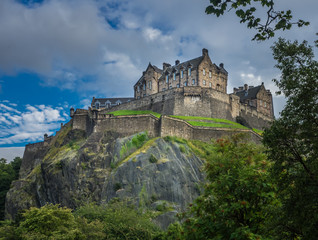 Fototapeta na wymiar Royal Castle in Edinburgh