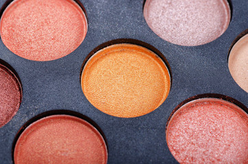 Make-up colorful eyeshadow palettes