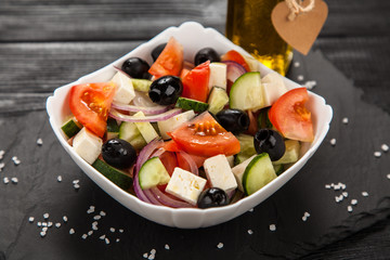 Delicious greek salad