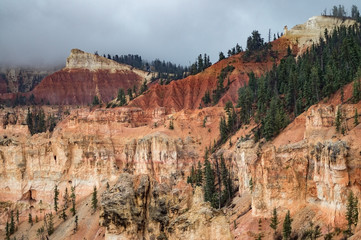 A stunning view of Brice canyon National park, utah.