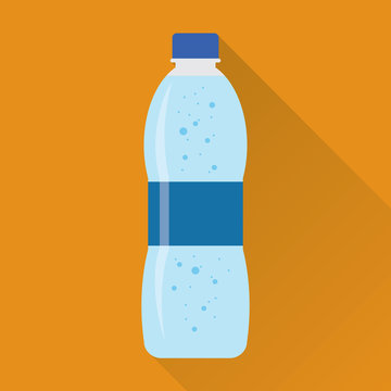 Bottle of Fresh Water Flat Icon