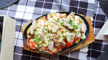 steamed vegetables