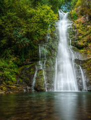 Fototapeta na wymiar The waterfall of Vieiros