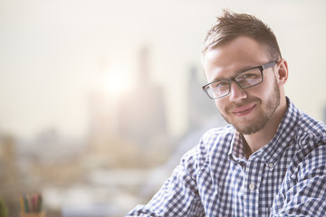 Obraz premium Portrait of young man