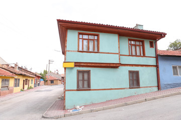 Fototapeta na wymiar Old Building in Eskisehir City