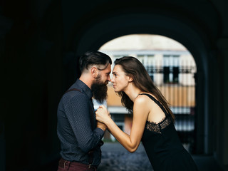 young stylish couple