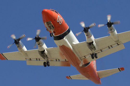 Firefighting Aircraft Close Up