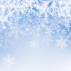 snowflake texture, decorative winter background