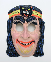 Witch Vintage halloween Mask