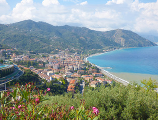 Landscape of Gioiosa Marea at Sicily