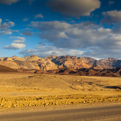 Naklejka na ściany i meble Death Valley and Red Rock Canyon Road Trip