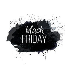 Black Friday Sale Abstract Vector Illustration.