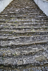 Old stone steps