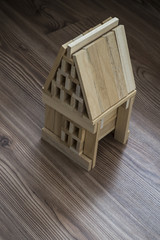 Model wooden house