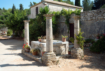 Fototapeta premium Virgin Anafonitria Monastery, Zakynthos, Greece