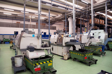 Machine tools with Computer Numerical Control (CNC)