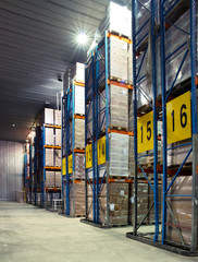 Large cold warehouse