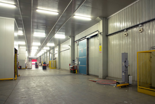 Large cold warehouse