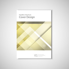 Fototapeta premium Abstract vector flyers brochure, annual report, modern templates. Design for Business Presentations