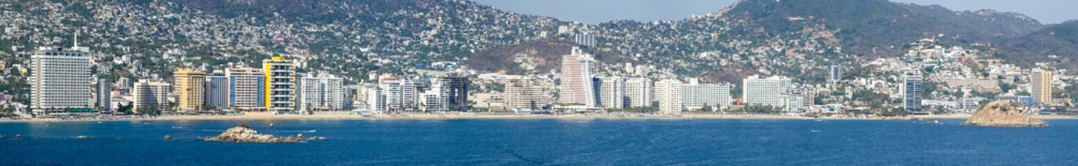 Seafront of Acapulco