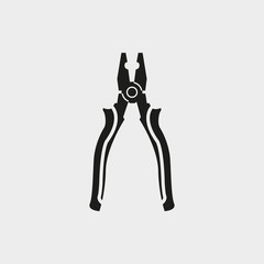 pliers icon stock vector illustration flat design