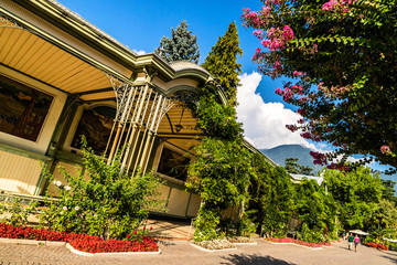 Fototapeta premium Meran Winterpromenade