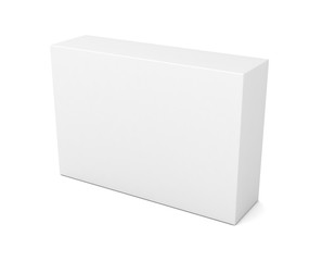blank retail product box concept  3d illustration