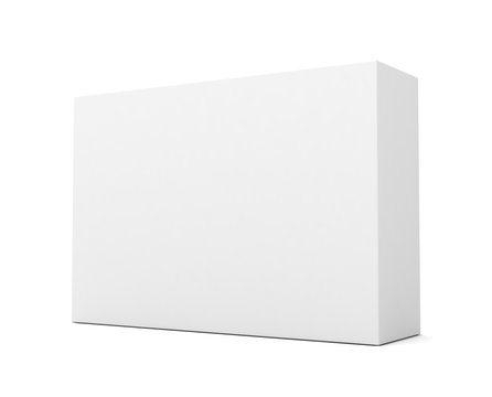 blank retail product box concept   3d illustration