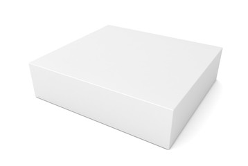 blank retail product box  3d illustration