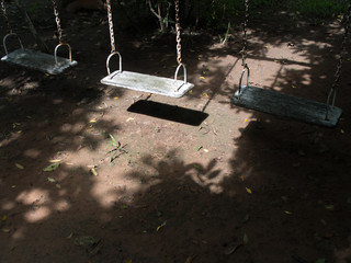Swing Chairs Abandoned