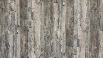 Naklejka premium Dark Vintage wooden boards with texture as background