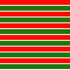 Christmas Pattern horizontal stripe seamless red green and white colors. Merry Christmas  abstract background vector . Gift wrap paper design for holidays season. 