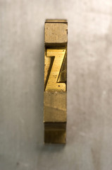 Letterpress Z