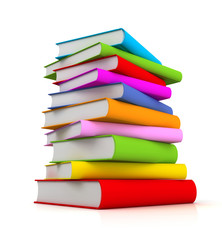 books concept  3d illustration