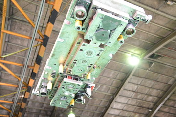 Sheet Metal Stamping Tool Die. Progressive Stamping System.