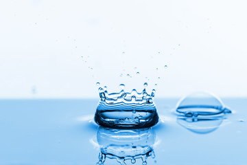 Water splashes background