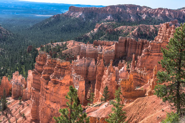 Hoodoos in the Bryce Canyon Amphitheater, Utah
