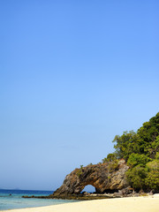 Koh Kai island unseen at Satun Thailand.