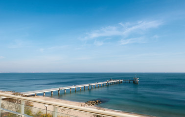 Burgas beach view Bulgaria