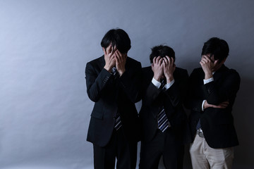 リストラされた男性たち