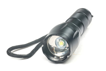 isolate flashlight / flashlight on the white background
