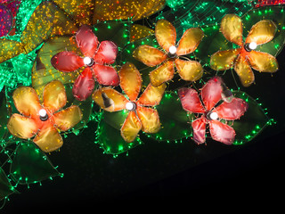 Flower light LED. decoration outdoors
