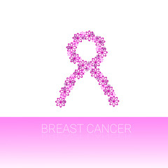 Pink Ribbon Breast Cancer Awareness