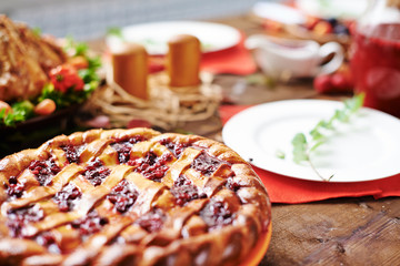Blueberry pie