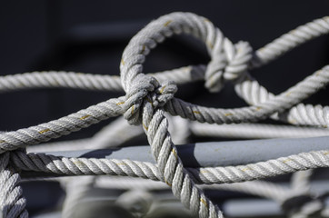 Marine Ropes And Knots
Marine knots and ropes in the tallship