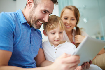 Obraz premium Modern technologies in every family