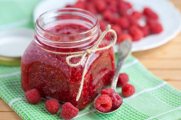 Джем малиновый, домашние заготовки