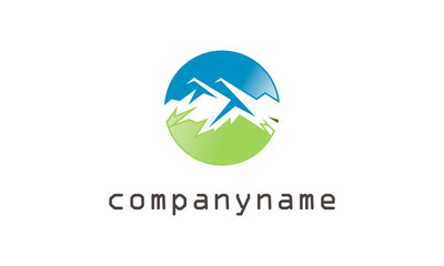  Mountain Logo, Hills Logo, Mountain Symbol, Mountain Icon, Retro Logo, Rock Climber Logo.