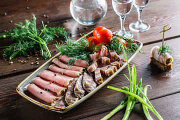 meat appetizer
