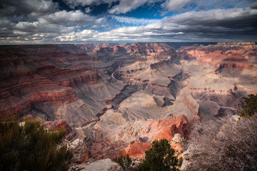 Grand Canyon aerial view.